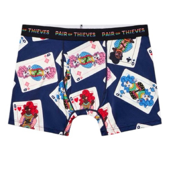 Pair of Thieves Pride SuperFit Printed Boxer Briefs NWT Size Medium - Picture 1 of 4